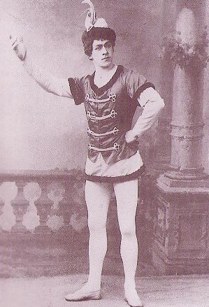 Nikolai Legat as Béranger (1898)