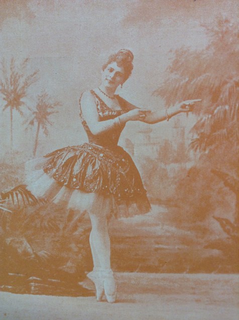 Pierina Legnani as the Princess in Aladdin