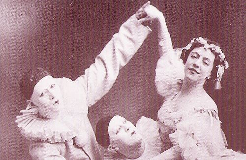 Nikolai and Sergei Legat and Olga Preobrazhenskaya in The Fairy Doll (1903)