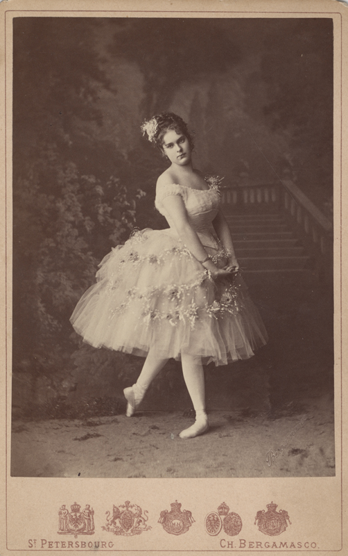 Maria Surovshchikova-Petipa as the Blue Dahlia (1860)