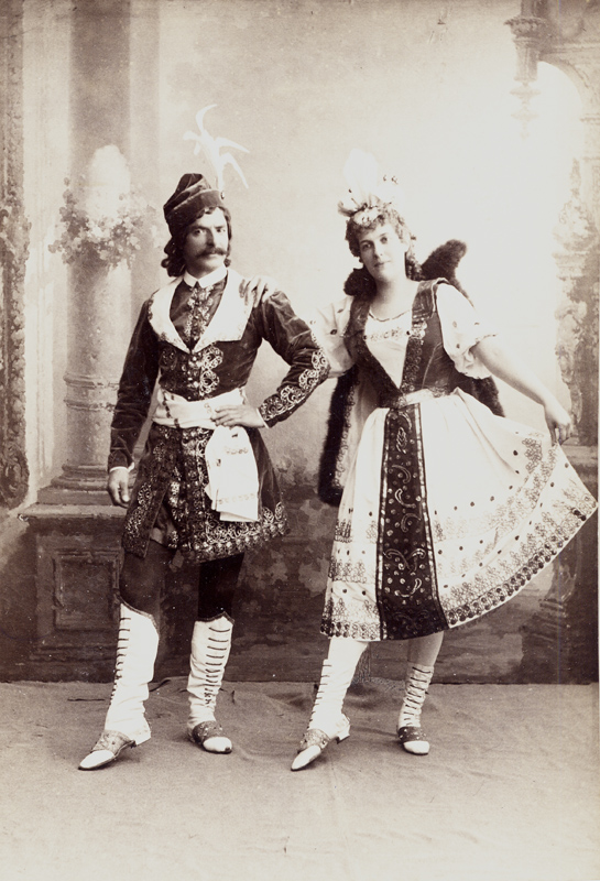 Alfred Bekefi and Marie Petipa in the Czardas (1895)