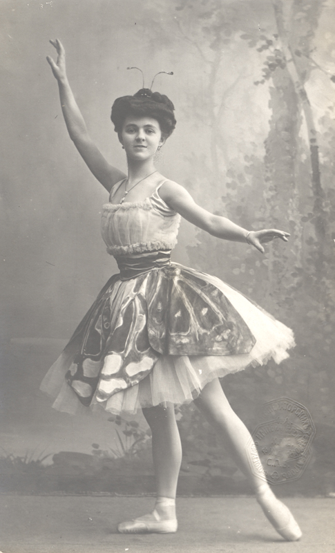 Elsa Will as the Butterfly (1910s)