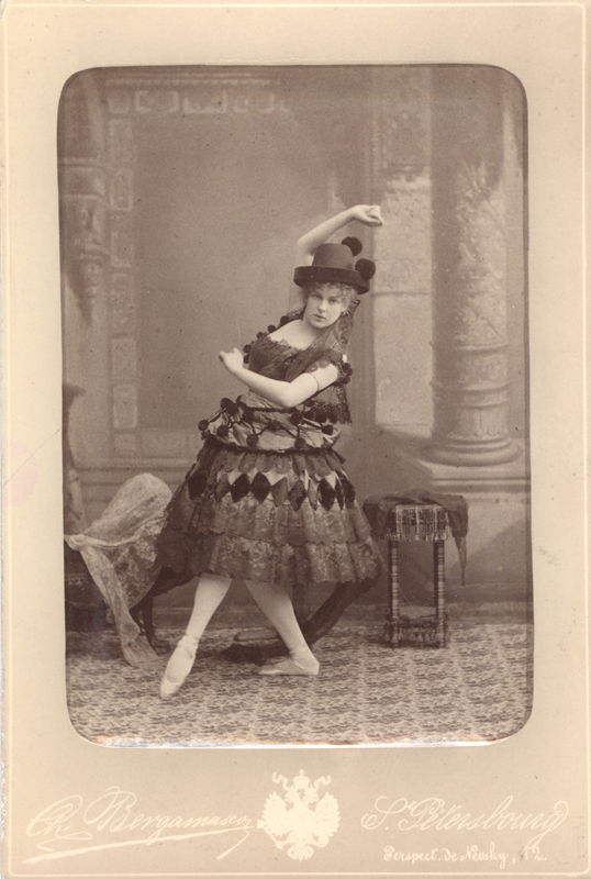 Marie Petipa in the Dance of the Spanish Lace (1886)