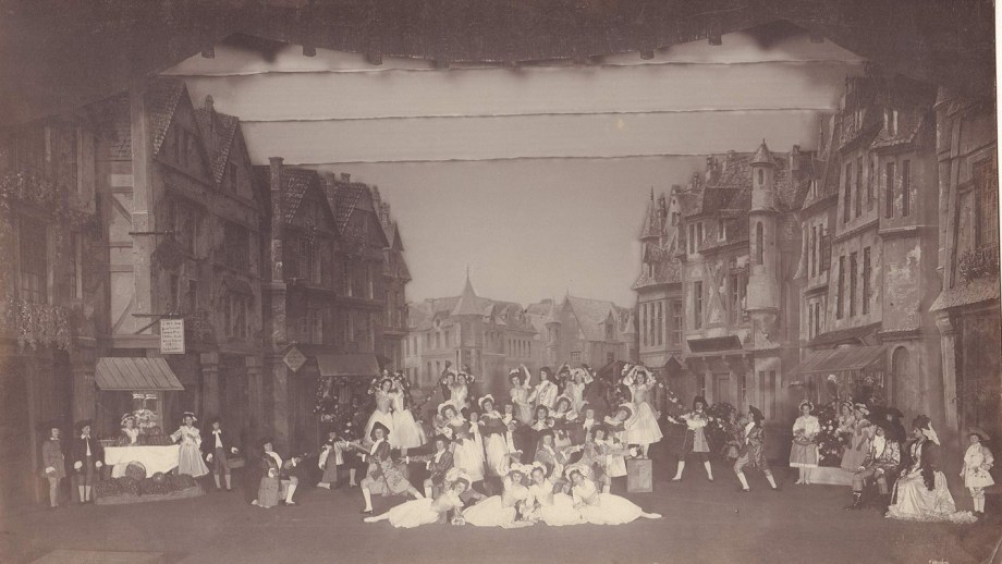 Scene from the ballet (1895)