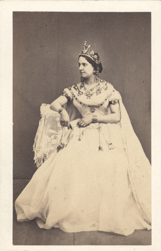 Carolina Rosati as Princess Aspicia (1862)