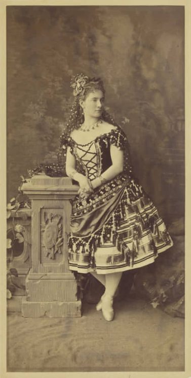 Ekaterina Vazem as Paquita (1881)